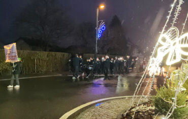 Parade de noel de golbey 2024 avec l'orchestre d'harmonie