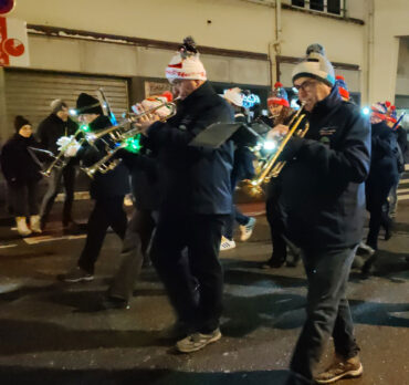 Défilé de Saint-Nicolas a Epinal 2024 avec l'orchestre d'harmonie de Golbey