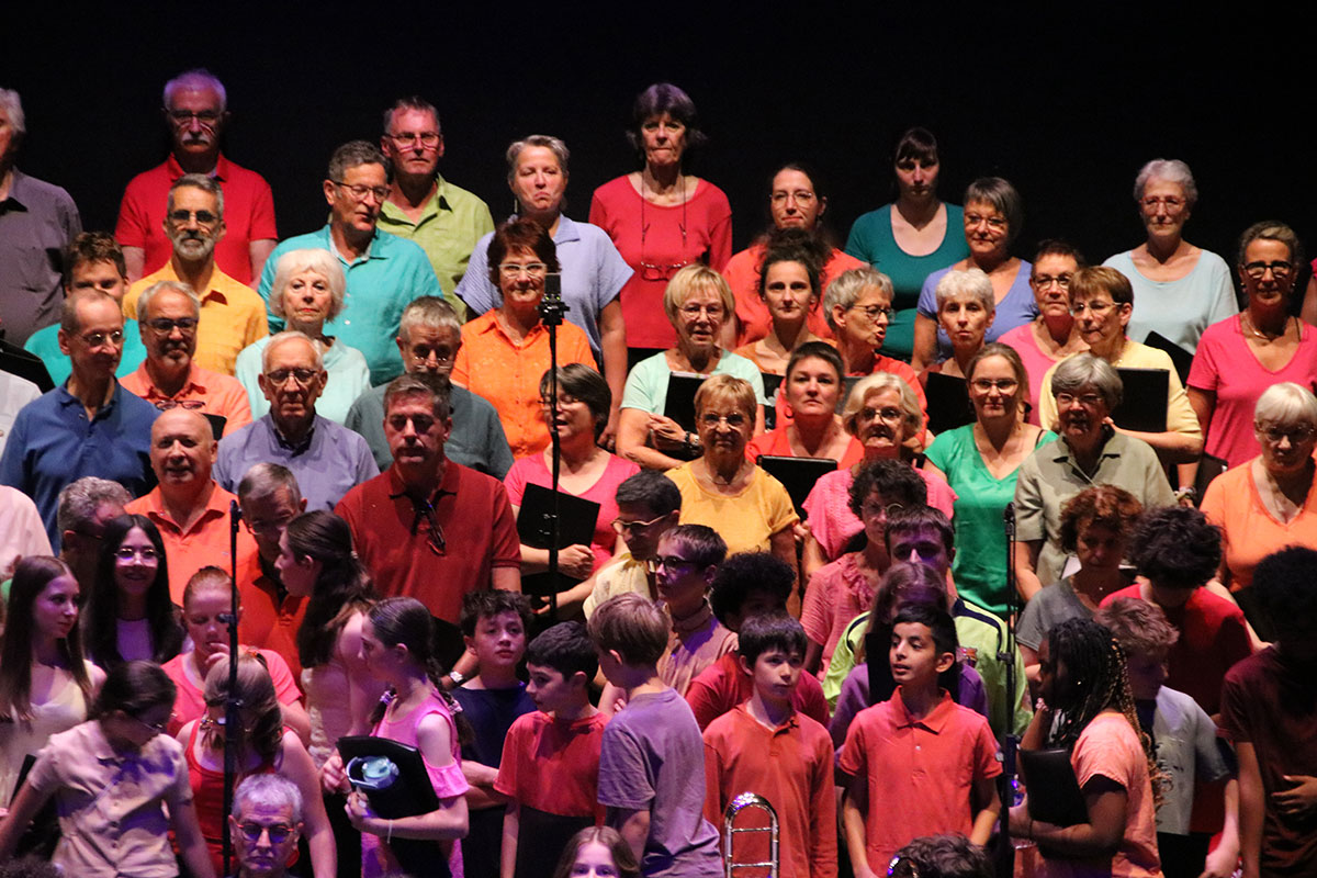 Concert Dogora 2026 à la Rotonde de Thaon-les-Vosges avec la chorale Coup de Choeur de Golbey, Poly-sons d'Epinal, Noctuel de la Bresse et l'Orchestre symphonique du conservatoire Gautier d'Epinal