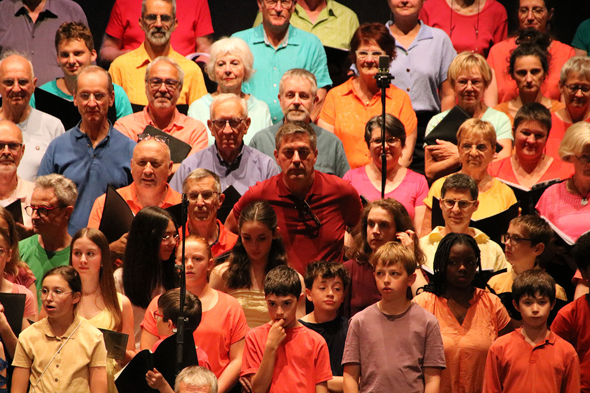 Concert Dogora 2026 à la Rotonde de Thaon-les-Vosges avec la chorale Coup de Choeur de Golbey, Poly-sons d'Epinal, Noctuel de la Bresse et l'Orchestre symphonique du conservatoire Gautier d'Epinal
